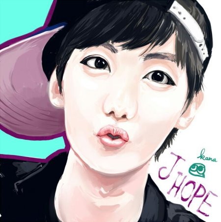 БТС арты Джей Хоуп