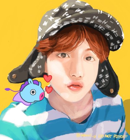 БТС Джей Хоуп арт