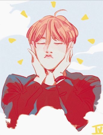 BTS аниме Хосок