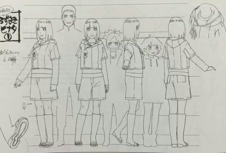 Наруто референс персонажей