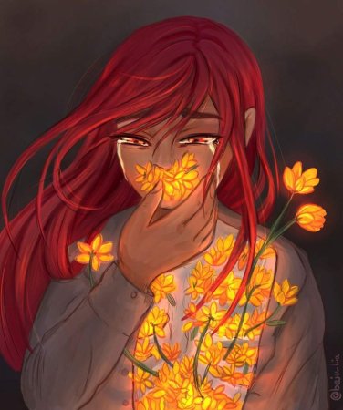 Ханахаки Эстетика аниме