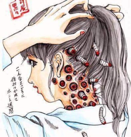 Аниме девушки с тату