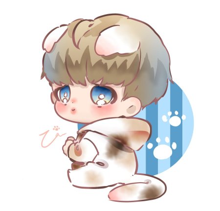 Намджун БТС рисовать