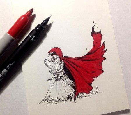 Красный рисунок