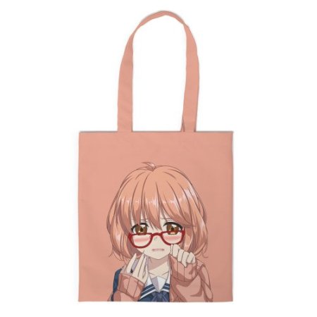 Сумка шоппер с аниме принтом