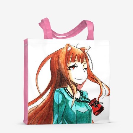 Сумка-шоппер "лиса"