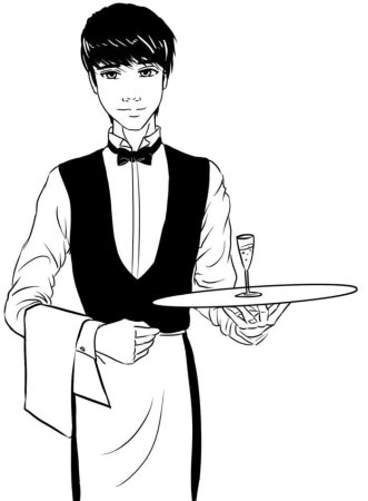 Аниме бармен