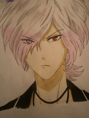 Субару Сакамаки для срисовки