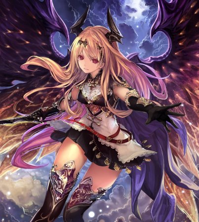 Аниме ярость Бахамута дракон