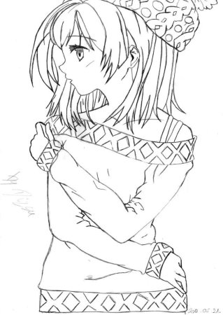 Раскраски аниме