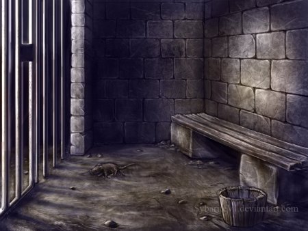 Фон тюрьмы для гача лайф