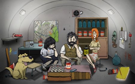 Нарисованный погреб
