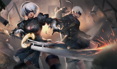 Ниер 9s оружие