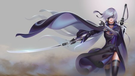 2b NIER Automata арт