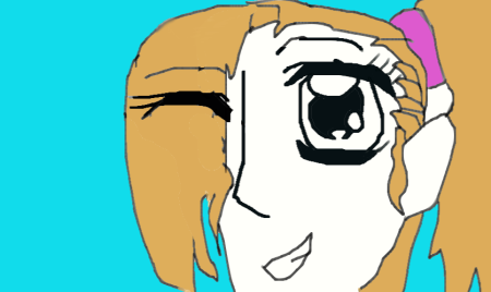 Убогая аниме рисовка