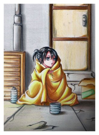 Аниме нищая