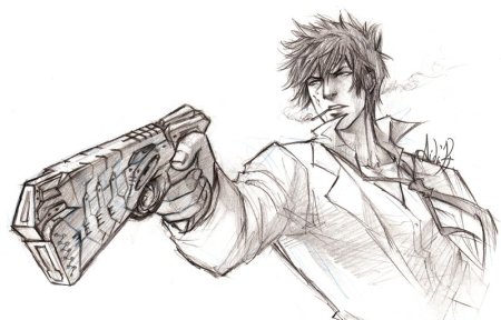 Картинки аниме парней психов