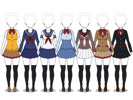 Школьная форма Яндере симулятор