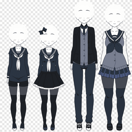 Японская Школьная форма для девочек референс