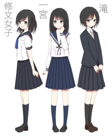 Школьная форма в Японии референс