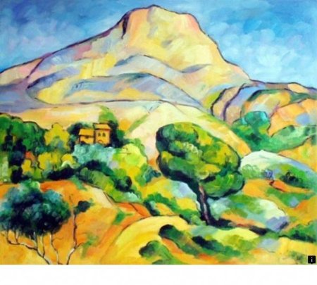 Гора сент-Виктуар Сезанн