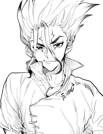 Сенку Ишигами Манга