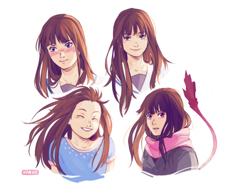 Noragami Хиёри арт