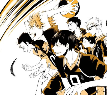 Волейбол аниме Карасуно