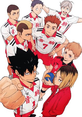 Аниме волейбол хайкью