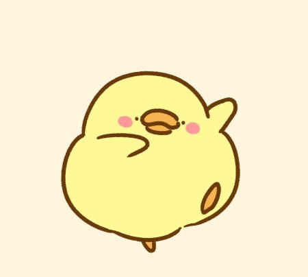 Кавайный цыпленок