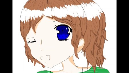 Аниме в Paint