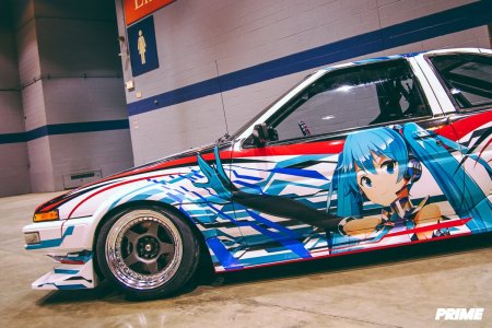 Itasha ae86 винил