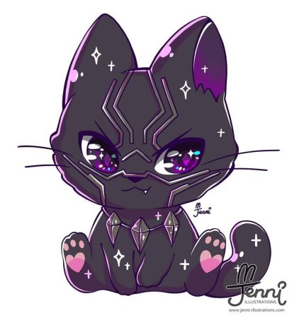 Аниме кот