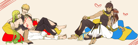 Гильгамеш,Энкиду и Озимандия арт