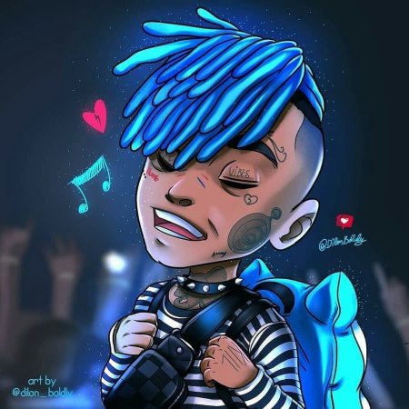 XXXTENTACION мультяшный