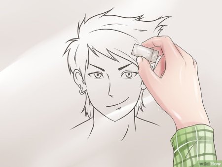 Аниме лицо мальчика