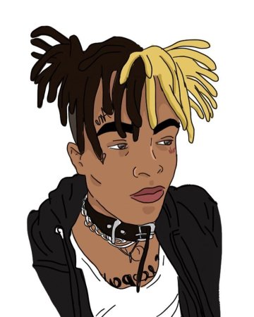 Рэпер Xxtentacion арт
