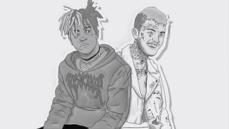 Lil Peep раскраска