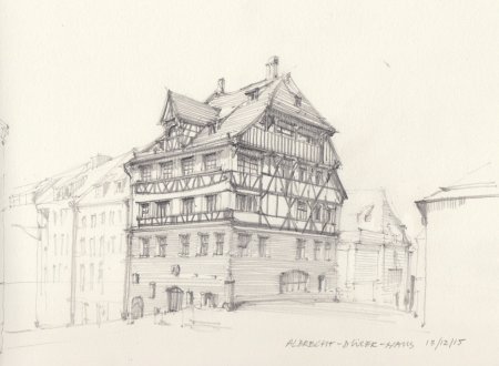 Аниме архитектура для рисования