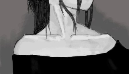 Аниме ключицы