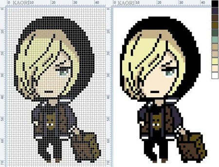 Фенечки баскетбол Куроко схемы