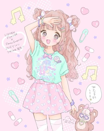 Кавай стиль рисования