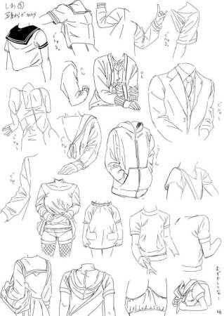 Толстовка сбоку референс