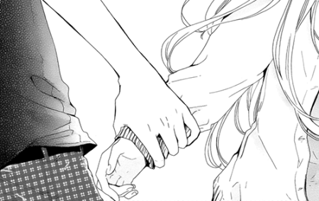 Аниме полое черно белое