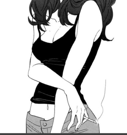 Аниме черно белая пошлость