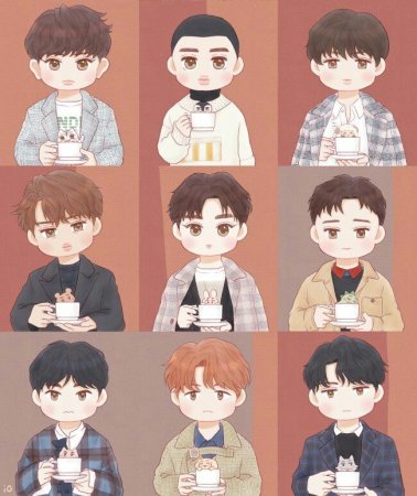 Мультяшные EXO Universe