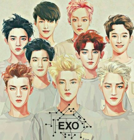 Эксо фан арт группы