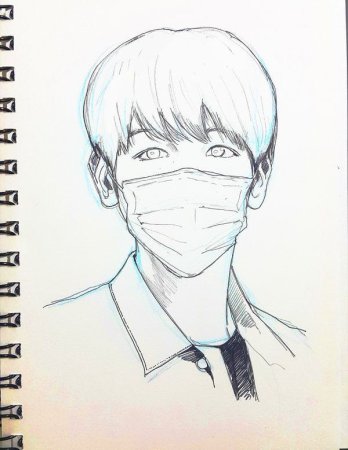 EXO рисунки карандашом для срисовки