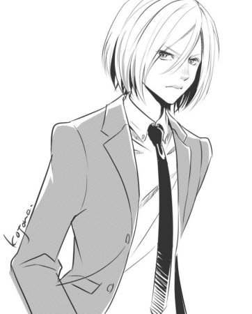 Виктор Никифоров аниме нарисовать