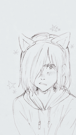 Юри Кацуки скетч